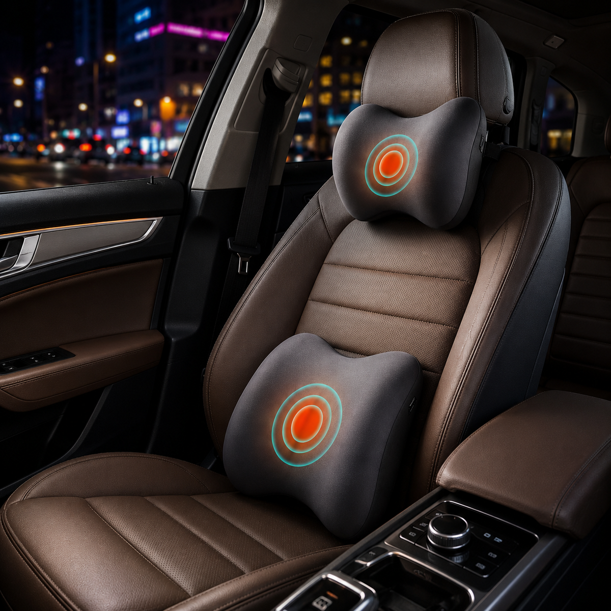 Noble Drive™ Smart Comfort – Car Pillow