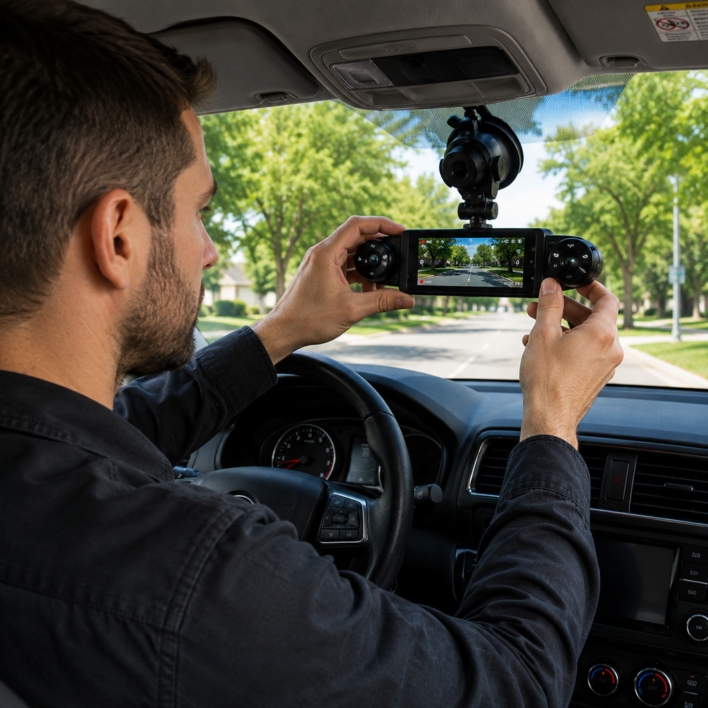 Noble Drive™ Smart Security – Dual Dash Cam