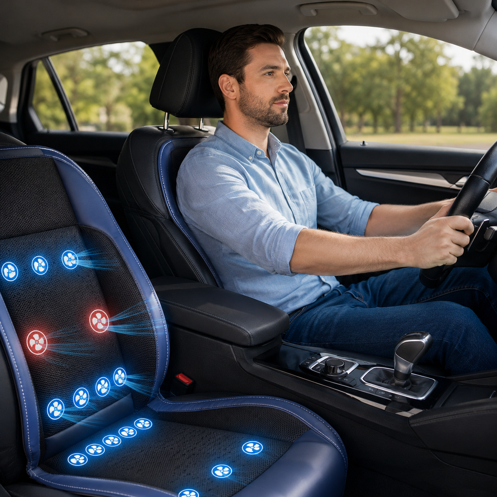 Noble Drive™ Auto Comfort – Cooling Seat Pad