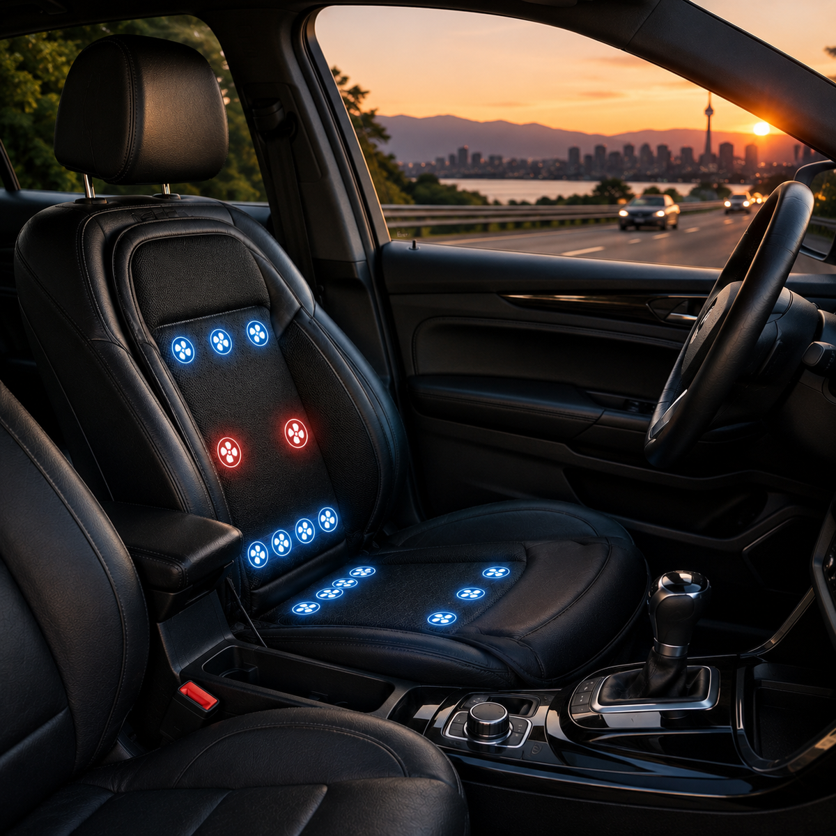 Noble Drive™ Auto Comfort – Cooling Seat Pad